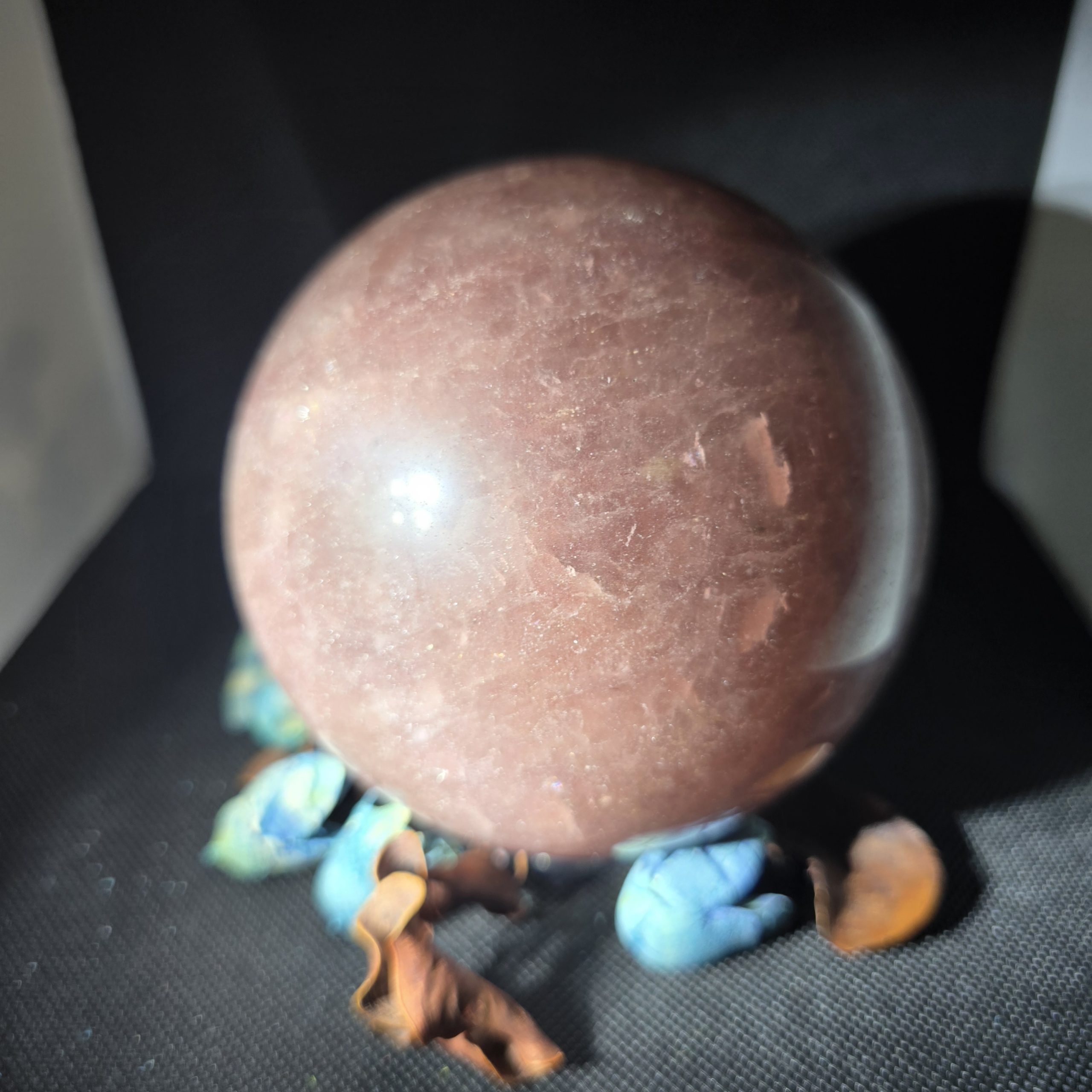 jagodni kvarc krogla